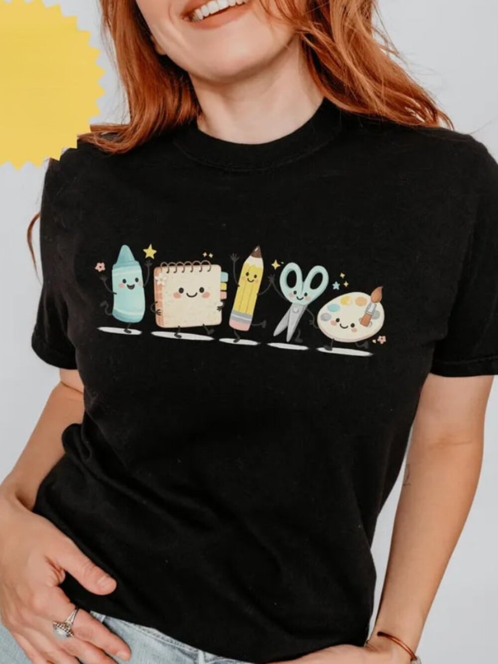 Cute Art Teacher Shirt, Back to School Tee, Teacher Shirt Gift